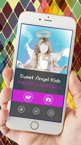 Game screenshot Sweet Angel Kids Photo Montage hack