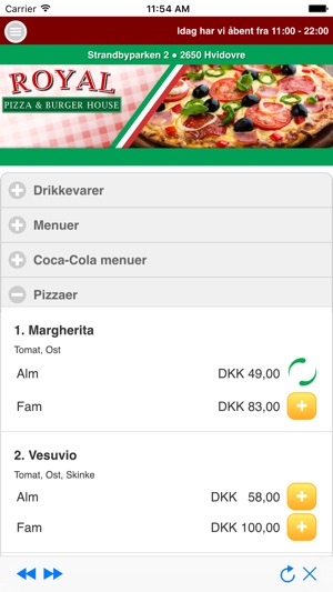 Royal Pizza House Hvidovre(圖2)-速報App