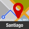 Santiago Offline Map and Travel Trip Guide