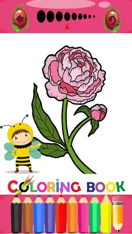 Game screenshot Flower Painting Coloring Page Flower For Preschool hack