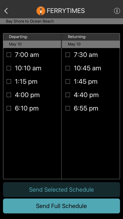 FerryTimes screenshot-3
