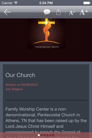 Family Worship Center (TN) screenshot 2