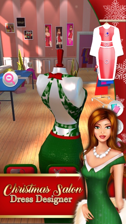 Christmas Salon Dress Designer: Fashion Dress Up