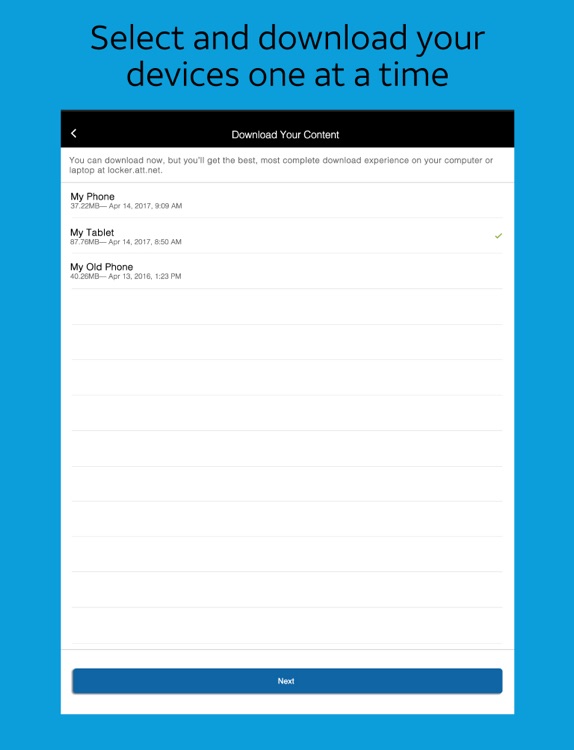 AT&T Locker™ for iPad screenshot-4
