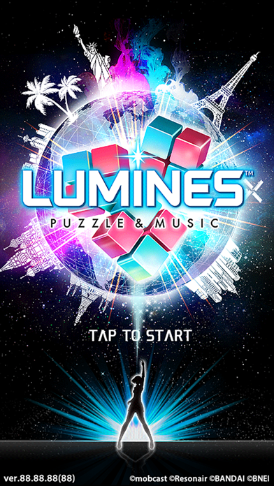 LUMINES パズル&ミュージック screenshot1