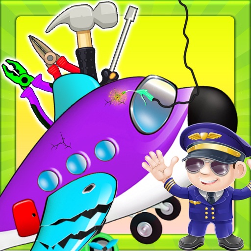Plane Mechanic Shop Simulator-Garage Games icon