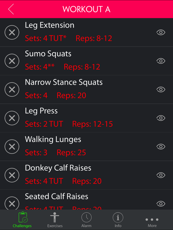 4 Day Muscle Building Workout Split screenshot