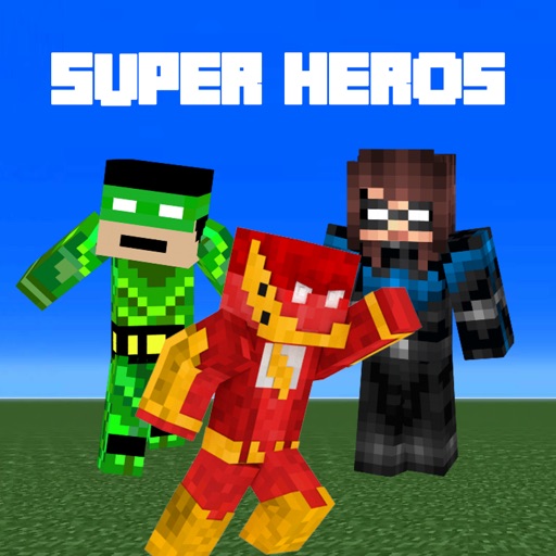 Super Hero Skins for Minecraft PE - Pocket Edition by Tosak Promjanthuek