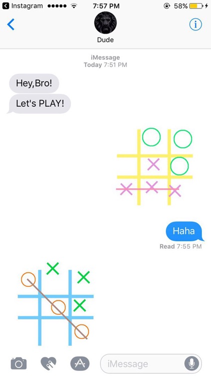 Weird Tic-tac-toe Stickers
