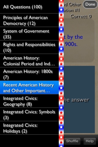 US Citizenship Test 2017 Edition Premium screenshot 3