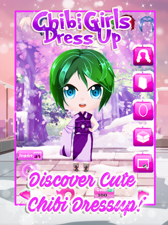 Screenshot #4 pour Chibi Anime Avatar Maker Girls Games For Kids Free