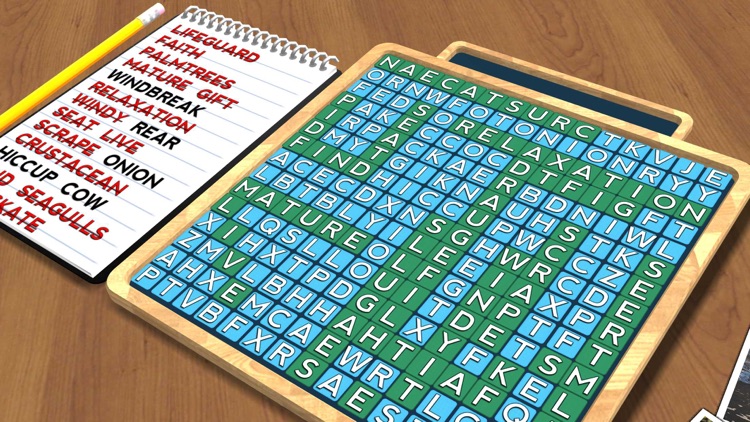 Wordsearch Revealer Seashore screenshot-4