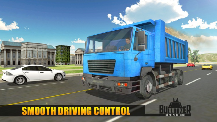 Bulldozer Drive 3D – In a Big Construction City