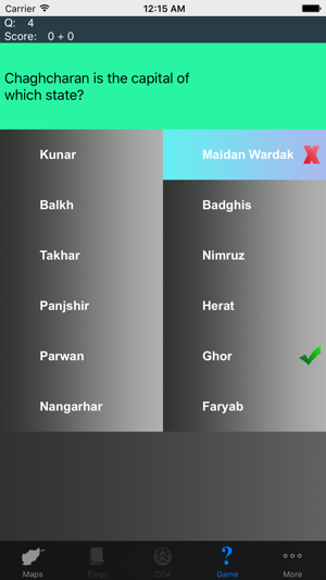 Afghanistan Province Maps and Capitals(圖5)-速報App