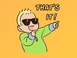 Cool Baby Sticker Pack for iMessage is the most lovely sticker pack