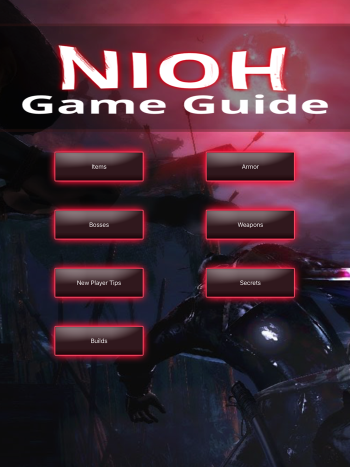 Game Guide for Nioh