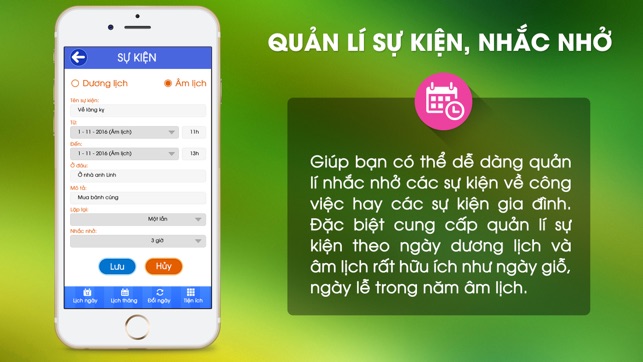 Lịch âm dương - Lịch vạn niên(圖3)-速報App