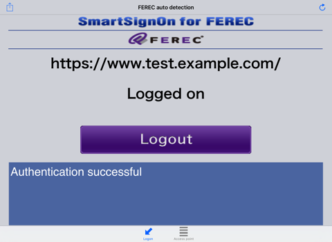 SmartSignOn for FEREC screenshot 4