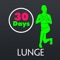 ► The 30 Day Lunge Fitness Challenge is a simple 30 day exercise plan, where you do a set number of ab exercises each day with rest days thrown in