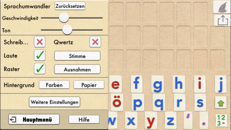 German Word Wizard - Talking Alphabet + Spelling screenshot-3