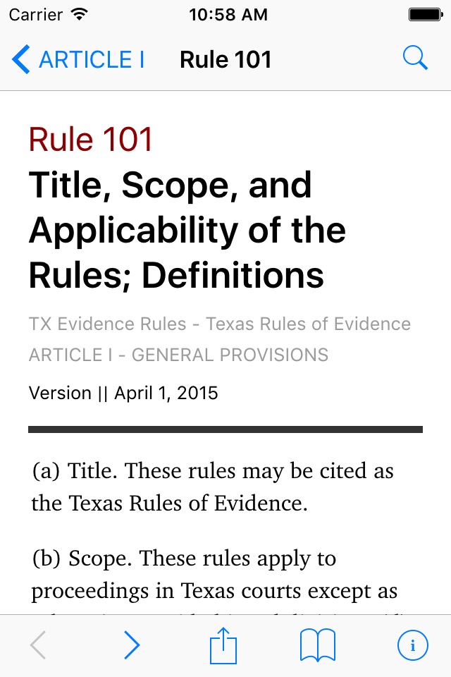 Texas Rules of Evidence (LawStack's TX Law) screenshot 2