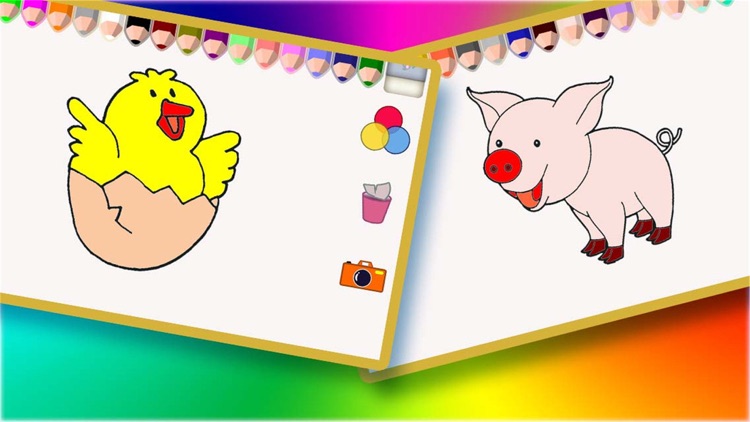 Pets Coloring Game For Children,Kids or Babies