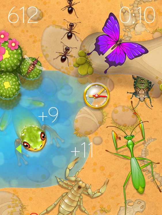 Forest Bugs - Tap Smash Game for Kids and Adults
