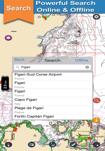 Marine Corsica Nautical Charts screenshot 3