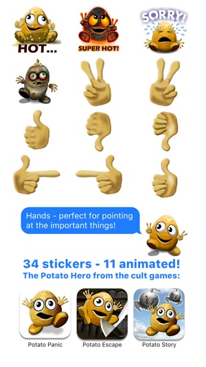 Potato Stickers Original(圖4)-速報App