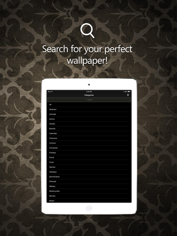 Wallpapers HD Gold for iPhone, iPod and iPadのおすすめ画像2