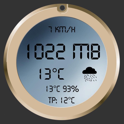 LCD Barometer icon