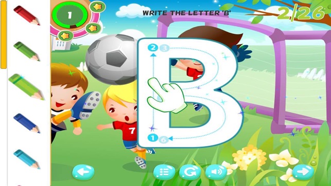 ABC Tracing Alphabet Learning Game for Kids(圖2)-速報App