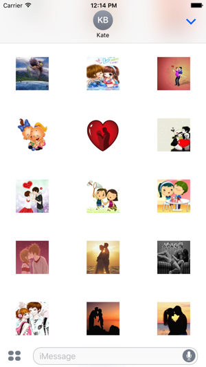 Valentine Romance Sticker for iMessage(圖5)-速報App