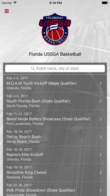 Florida USSSA Basketball