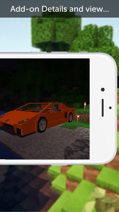 Sports Cars AddOn for Minecraft Pocket Editionのおすすめ画像1