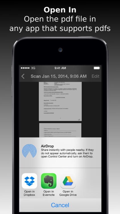 ScanBee - Scanner & copier to digitize your papers