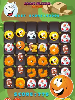 スクリーンショット 2 Sport Ball Puzzle Match 3 for Teens iphone