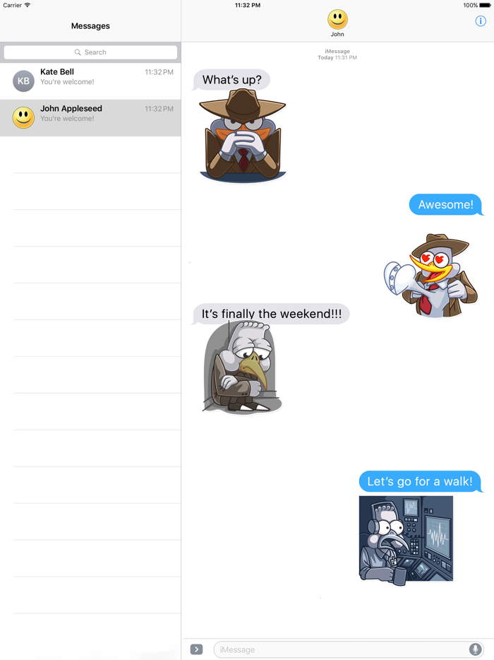 Bird Detective Adventures Stickers