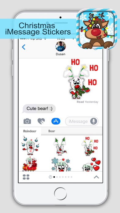 How to cancel & delete Christmas Stickers for iMessage - Fun Text.ing from iphone & ipad 3