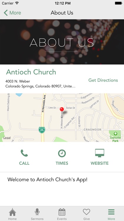 Antioch Church COS screenshot-3