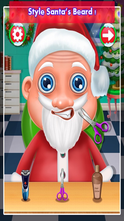 Santa Beard Salon - Santa Shaving Day screenshot-3