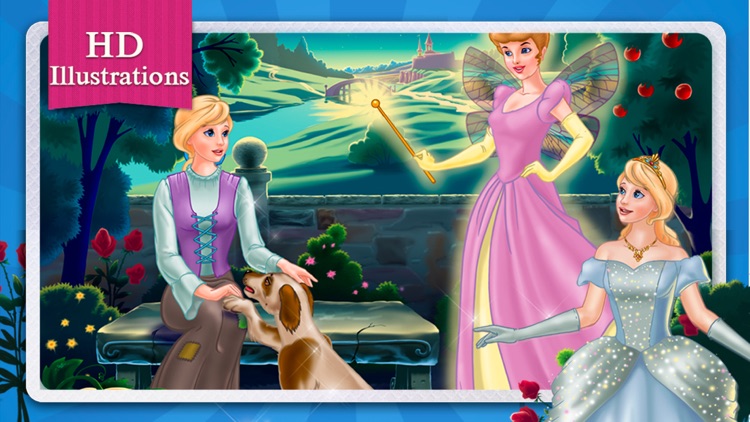 Cinderella Fairy Tale Dress Up and Storybook HD screenshot-4