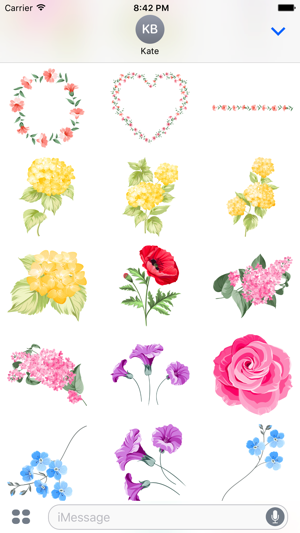 Spring Flowers Limited Edition Stickers(圖2)-速報App