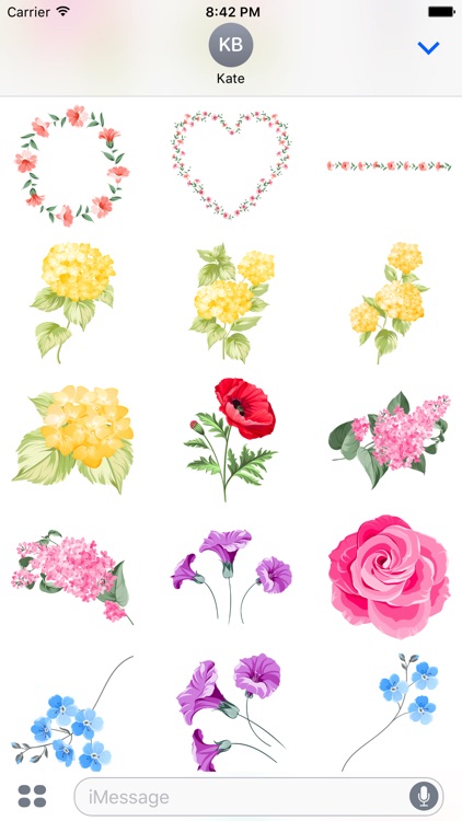 Spring Flowers Limited Edition Stickers