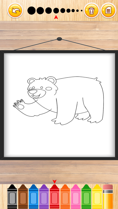 How to cancel & delete Coloring Game For Kid Animals from iphone & ipad 4