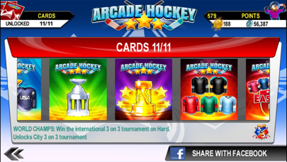 Screenshot from Arcade Hockey 18