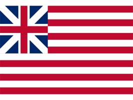Revolutionary War Flag stickers are a collection of period flags to enhance your messages