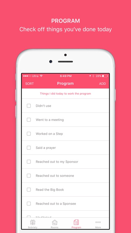 Pink Cloud: Alcoholics Anonymous Meeting Finder screenshot-4