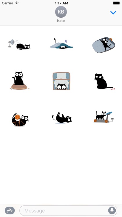 Animated Black Cat - The Best Cat's Stickers
