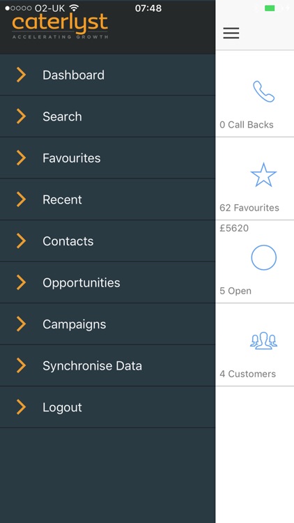 Caterlyst Mobile CRM